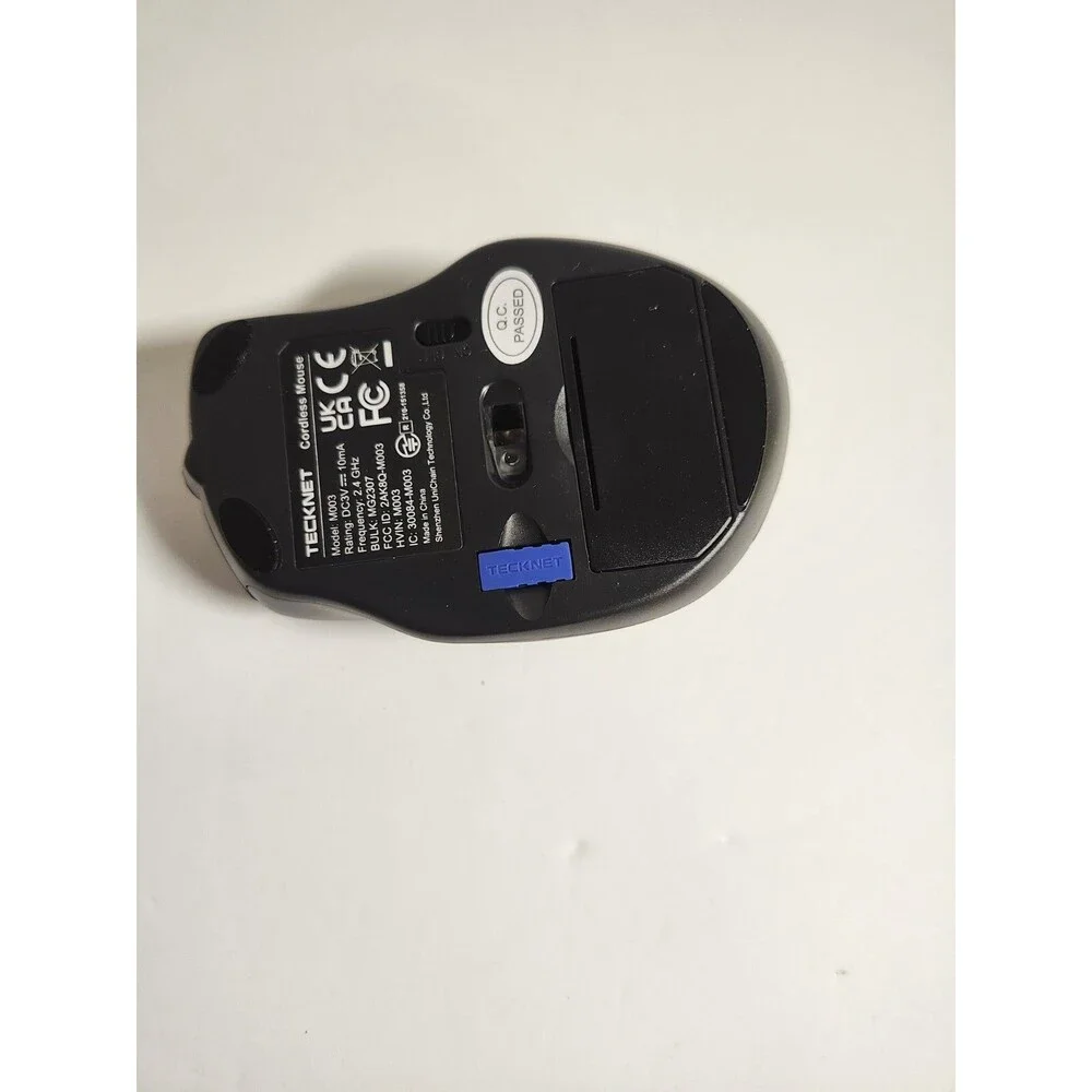 Tecknet Cordless Mouse M003 Blue New